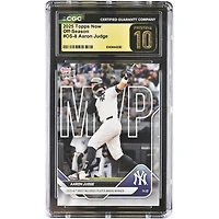 Aaron Judge New York Yankees 2025 Topps Now '25 AL Most Valuable Player Award Winner Off-Season #OS-8 CGC Authenticated PRISTINE 10 Card