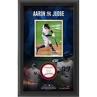 Coffret Shadow Box dédicacé par Aaron Judge des Yankees de New York