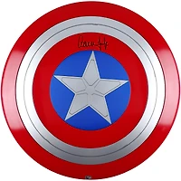 Réplique du bouclier Captain America autographié par Aaron Judge des Yankees de New York