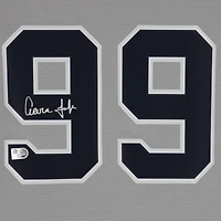 Maillot réplique gris Nike autographié d'Aaron Judge, Yankees de New York