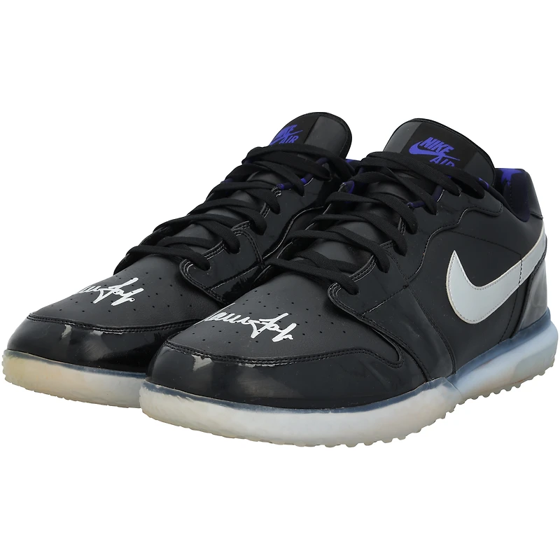Aaron Judge New York Yankees Autographed Player-Worn Jordan Brand Shoes from the 2025 MLB Season