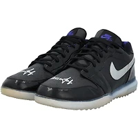 Aaron Judge New York Yankees Autographed Player-Worn Jordan Brand Shoes from the 2025 MLB Season