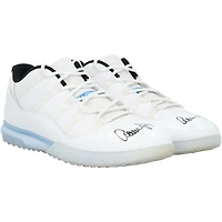 Aaron Judge New York Yankees Autographed Player-Worn White Jordan Shoes from the 2025 MLB Season - HH98517174-75