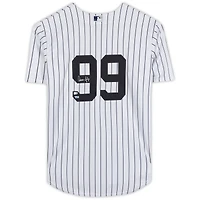 Aaron Judge New York Yankees Autographed White Nike Replica Jersey