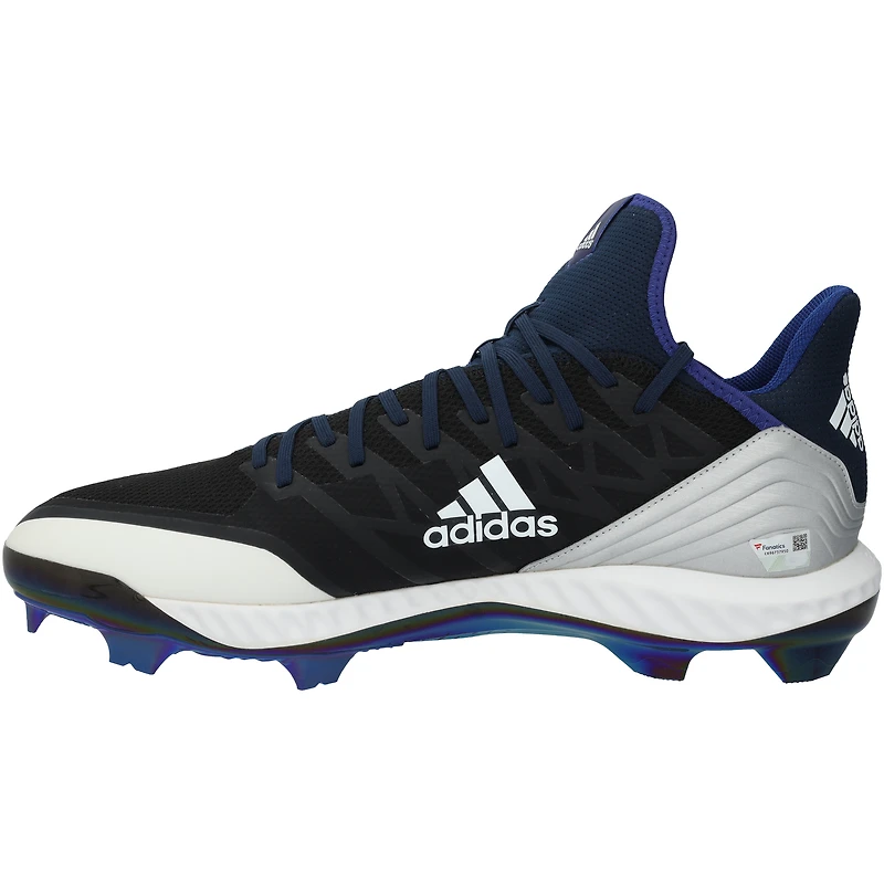 Chaussures à crampons adidas noires/bleu marine Aaron Judge des Yankees de New York, saison 2018 de la MLB - Taille 17