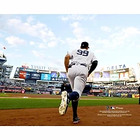 Aaron Judge, joueur non signé des Yankees de New York, sur le terrain contre les Blue Jays Toronto (photo)