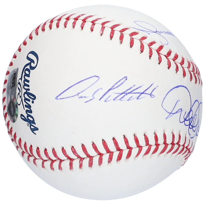 Andy Pettitte Derek Jeter Jorge Posada & Mariano Rivera New York Yankees Autographed Core Four Baseball