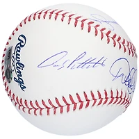 Andy Pettitte Derek Jeter Jorge Posada & Mariano Rivera New York Yankees Autographed Core Four Baseball