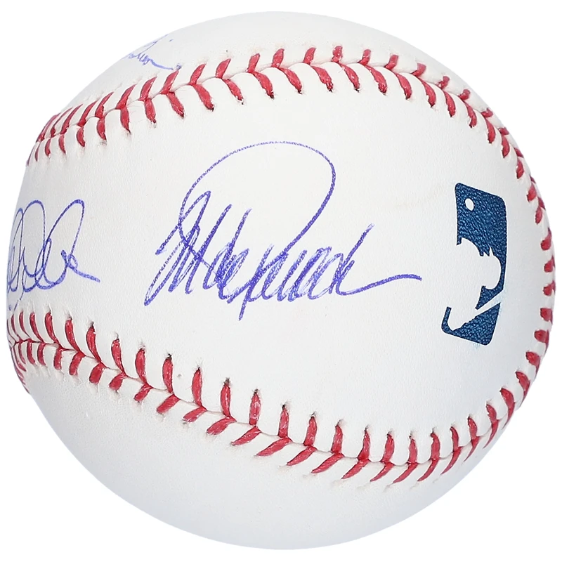 Andy Pettitte Derek Jeter Jorge Posada et Mariano Rivera Baseball Core Four autographié par les Yankees de New York