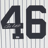 Andy Pettitte New York Yankees Autographed White Nike Replica Jersey
