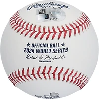 Anthony Rizzo New York Yankees Autographed 2024 World Series Logo Baseball