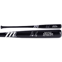 Batte de baseball Black Marucci autographiée par Anthony Rizzo des Yankees de New York
