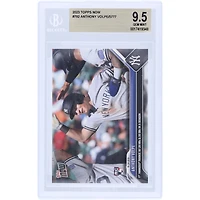 Anthony Volpe New York Yankees 2023 Topps Now 1st Yankees Rookie w/ 20 HR's & 20 SB's in a Season #792 BGS Authenticated 9.5 Rookie Card