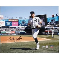 Anthony Volpe New York Yankees Autographed 16" x 20" Opening Day Photograph