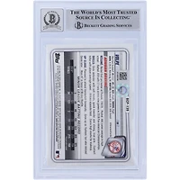 Carte autographiée d'Anthony Volpe (New York Yankees), collection Bowman Chrome Prospects 2020, numéro BCP-139, authentifiée par Beckett Fanatics Witnessed (n° 10).