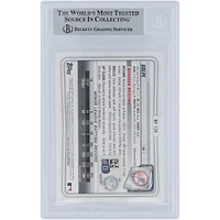 Anthony Volpe New York Yankees Autographié 2020 Bowman Prospects Purple #BP-139 #/250 Beckett Fanatics Witnessed Authenticated Card