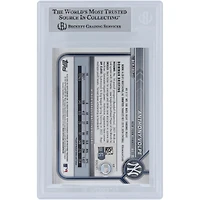 Anthony Volpe New York Yankees Autographié Bowman Chrome Prospects Sapphire #BCP- Beckett Fanatics Witnessed Authenticated Card