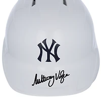 Casque de frappeur chromé alternatif autographié par Anthony Volpe des Yankees de New York - Exclusivité Fanatics