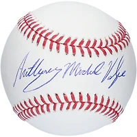 Anthony Volpe New York Yankees Baseball autographié avec inscription du nom complet