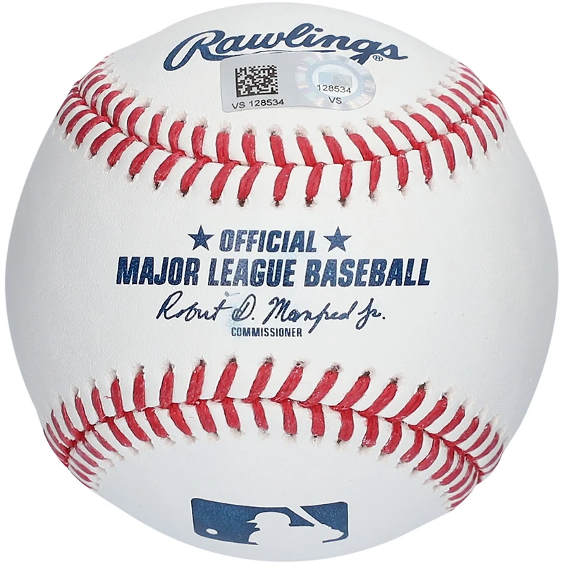 Anthony Volpe New York Yankees Baseball autographié avec inscription du nom complet