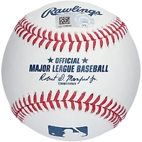 Anthony Volpe New York Yankees Baseball autographié avec inscription du nom complet