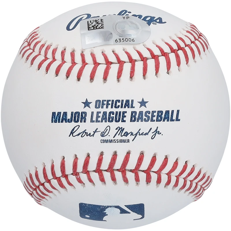 Anthony Volpe New York Yankees Autographed Baseball with "MLB Debut 3-30-23" Inscription