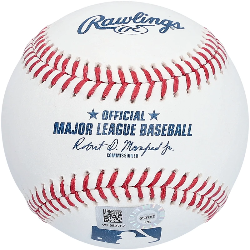 Anthony Volpe, baseball autographié par les Yankees de New York