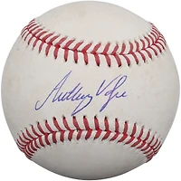 Balle de baseball autographiée par Anthony Volpe (New York Yankees) utilisée lors du match contre les Astros de Houston le 8 août 2025 - Simple avec point produit