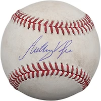 Balle de baseball autographiée par Anthony Volpe (New York Yankees) utilisée lors du match contre les Texas Rangers le 20 mai 2025 - Double avec point produit