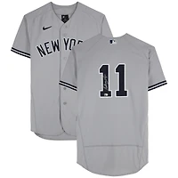 Maillot Nike authentique gris autographié par Anthony Volpe des Yankees de New York