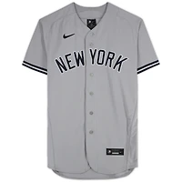 Maillot Nike authentique gris autographié par Anthony Volpe des Yankees de New York