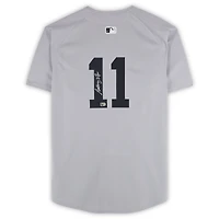 Maillot Nike gris dédicacé Yankee Anthony Volpe des Yankees de New York, édition limitée , 11 Anthony Volpe, AUT BB, 45860, AUTJERBSB, JRSYVO0041