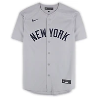 Maillot Nike gris dédicacé Yankee Anthony Volpe des Yankees de New York, édition limitée , 11 Anthony Volpe, AUT BB, 45860, AUTJERBSB, JRSYVO0041