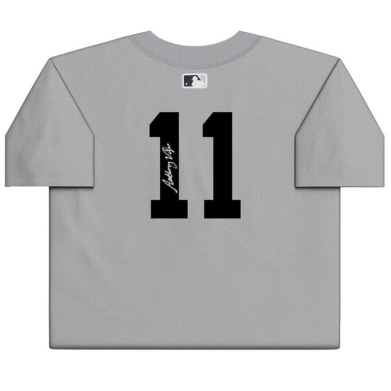 Maillot Nike gris dédicacé Yankee Anthony Volpe des Yankees de New York, édition limitée , 11 Anthony Volpe, AUT BB, 45860, AUTJERBSB, JRSYVO0041
