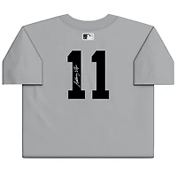 Maillot Nike gris dédicacé Yankee Anthony Volpe des Yankees de New York, édition limitée , 11 Anthony Volpe, AUT BB, 45860, AUTJERBSB, JRSYVO0041