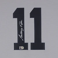 Anthony Volpe New York Yankees Autographed Gray Nike Replica Jersey