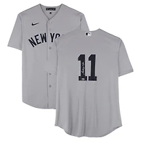 Anthony Volpe New York Yankees Autographed Gray Nike Replica Jersey