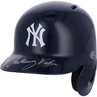 Casque de frappeur miniature autographié par Anthony Volpe des Yankees de New York