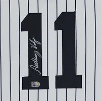 Maillot Nike blanc authentique autographié par Anthony Volpe des Yankees de New York