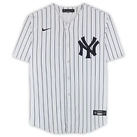 Anthony Volpe New York Yankees Autographed White Nike Replica Jersey with "Pride. Passion. Pinstripes." Inscription