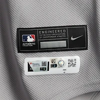 Maillot Nike gris n° 11 d'Anthony Volpe, utilisé par les Yankees de New York, lors du match contre les Blue Jays de Toronto le 23 juillet 2025 : 1-2, HR, RBI, R