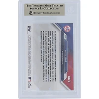 Austin Wells New York Yankees 2024 Topps Now Rookie Cup Team #RC1 BGS Carte Rookie authentifiée 9.5