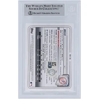 Austin Wells New York Yankees Autographed 2020 Bowman Draft #BD-56 Beckett Fanatics Witnessed Authenticated Card