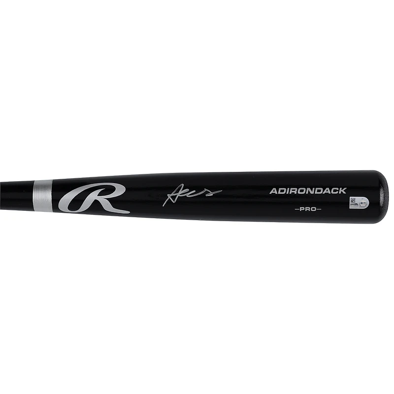 Austin Wells New York Yankees Autographed Black Rawlings Pro Bat