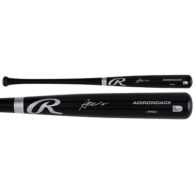 Bâton Rawlings Pro noir autographié par Austin Wells, des Yankees de New York