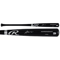 Bâton Rawlings Pro noir autographié par Austin Wells, des Yankees de New York