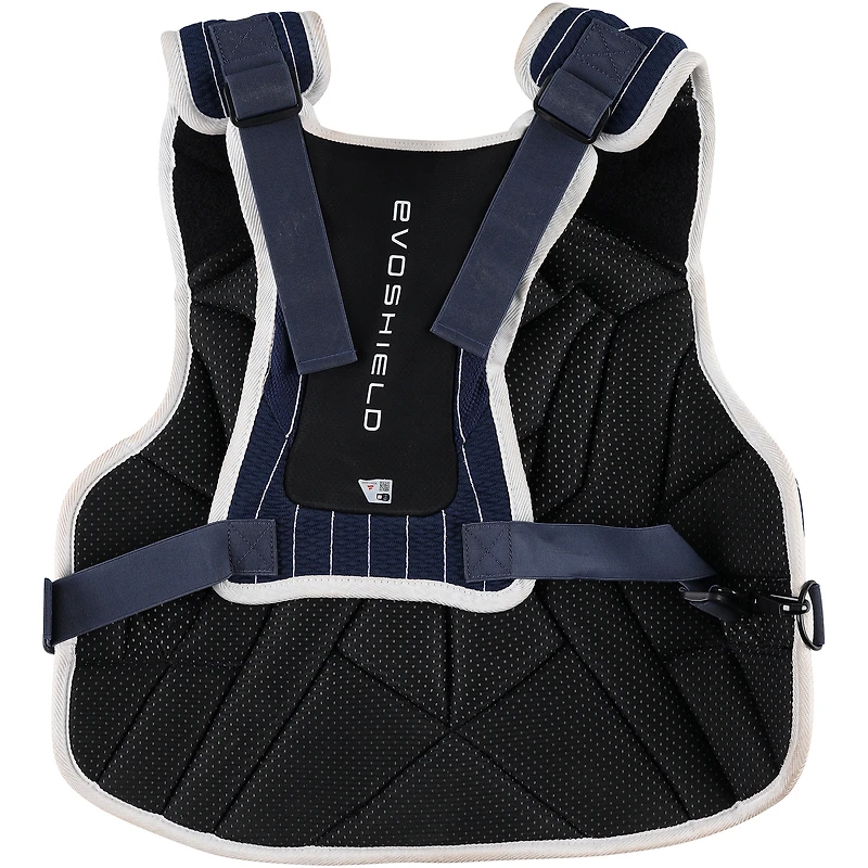 Austin Wells New York Yankees Autographed Game-Used Navy EvoShield Chest Protector vs. Toronto Blue Jays on October 8, 2025