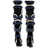 Austin Wells New York Yankees Autographed Game-Used Navy EvoShield Shin Guards vs. Toronto Blue Jays on October 8, 2025