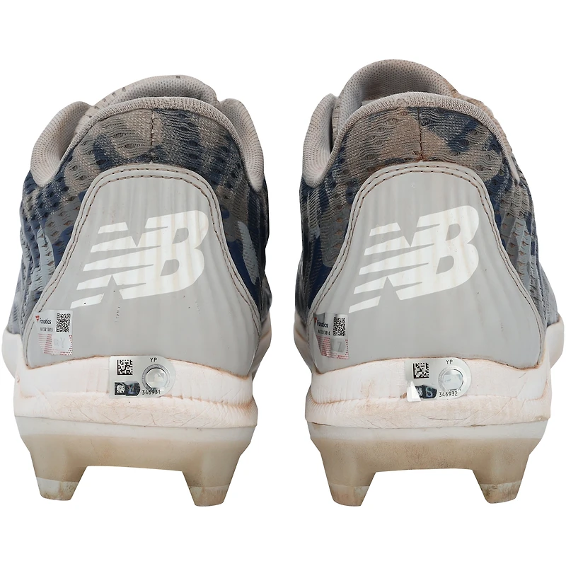 Austin Wells New York Yankees Autographed Game-Used Navy New Balance Cleats vs. Pittsburgh Pirates on September 27, 2024