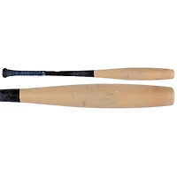 Austin Wells New York Yankees Autographed Game-Used Tan/Black Louisville Slugger Broken Bat vs. Baltimore Orioles on April 30, 2025